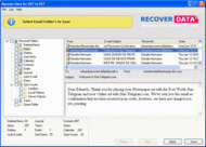 Exchange OST Recovery Software screenshot